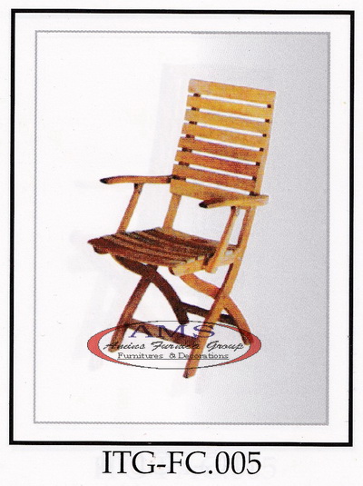 Cleverton Folding Arm Chair
